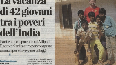 La vacanza di 42 giovani tra i più giovani dell’india